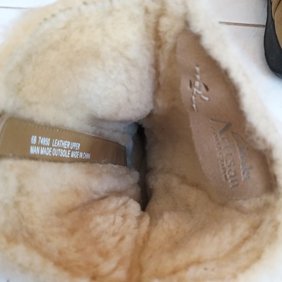 CLARKS ARTISAN COLLECTION LEATHER UPPER BOOTS SIZE 6B - Picture 10 of 13